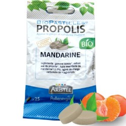Biopastilles au Propolis, Mandarine BIO